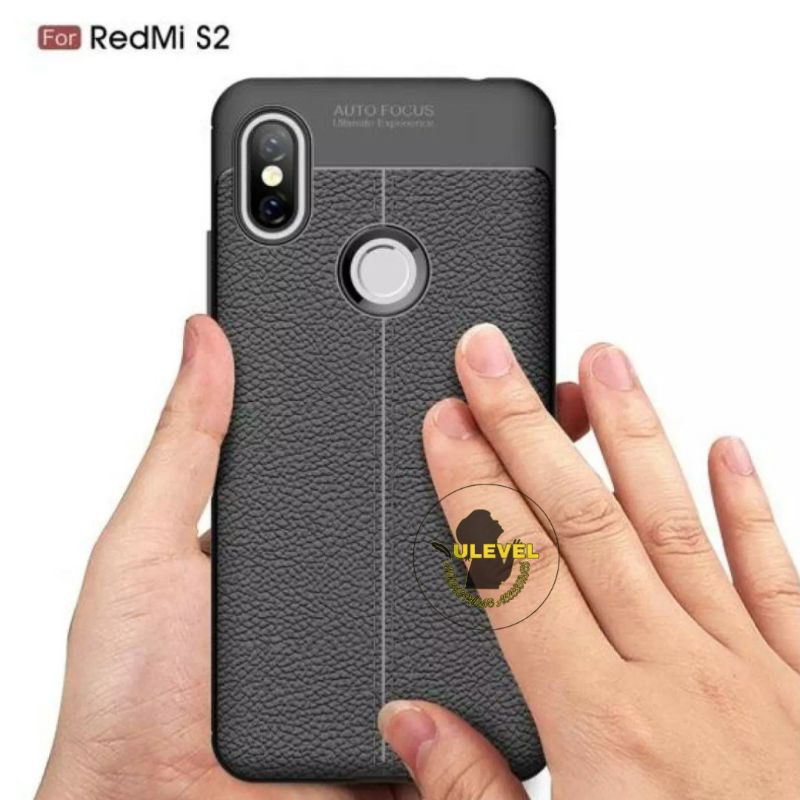 Soft Case Xiaomi Redmi S2 Case Auto Focus Leather Case