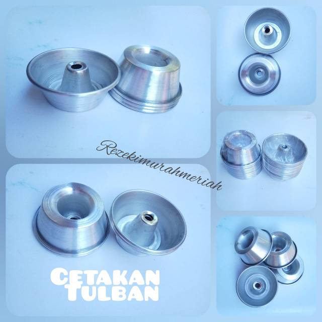 Loyang tulban mini 8cm/cetakan kue bolu kukus