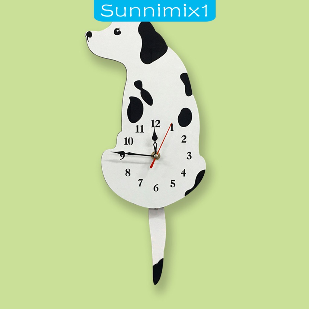 Sunnyimix1 Jam Dinding Bahan Akrilik Gambar Kartun Anjing Labrador Untuk Dekorasi Rumah Shopee Indonesia
