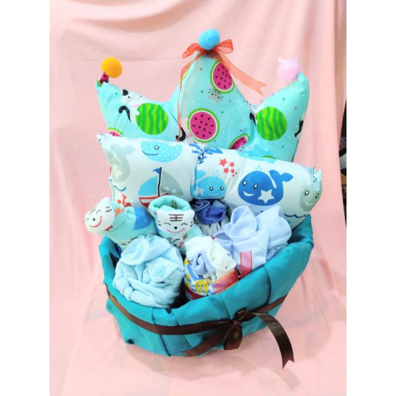 Babygift / Baby Gift Hamper / Parcel Newborn / Kado Bayi / Kado Lahiran / Hamper Baby Parcel baby s1