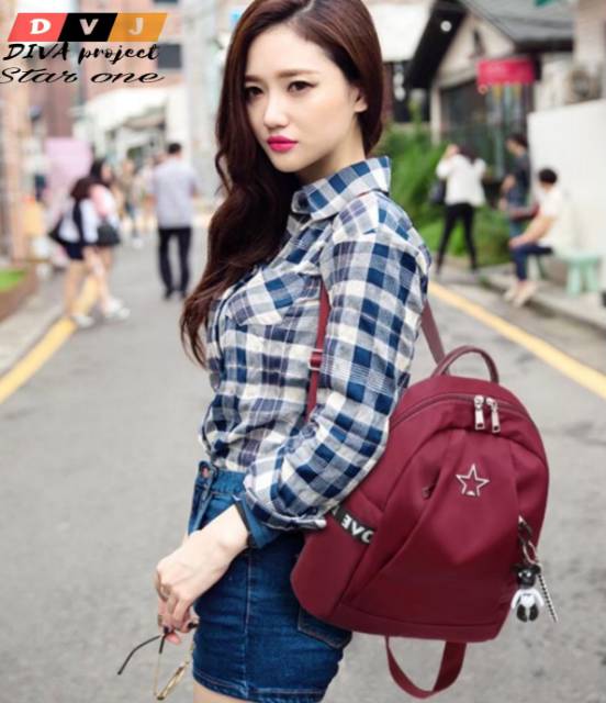 Fila Bellia Backpack Tas Fashion Ransel Gendong Lucu Sekolah Anak Cewek Murah Lokal Bandung