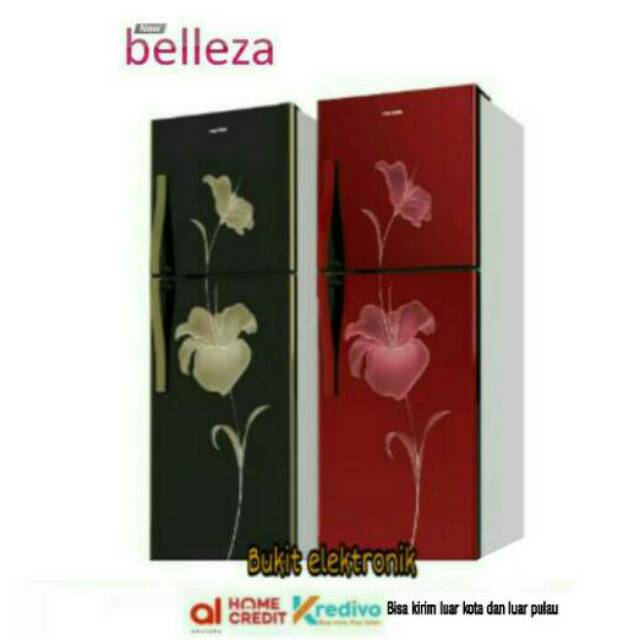 KULKAS 2PINTU POLYTRON NEW BELLEZA 3 PRM 21HOR / HOV