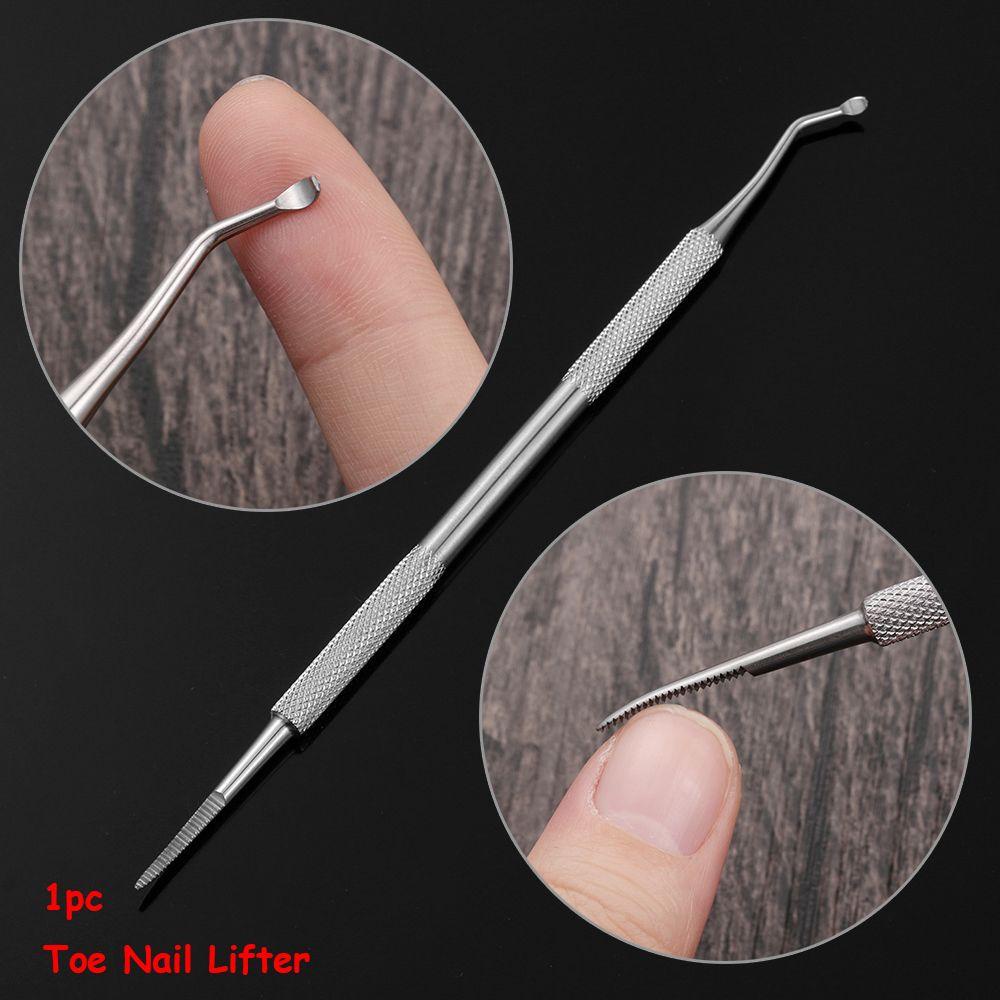 R-flower Toe Nail Lifter Bermanfaat Double head Onychomycosis