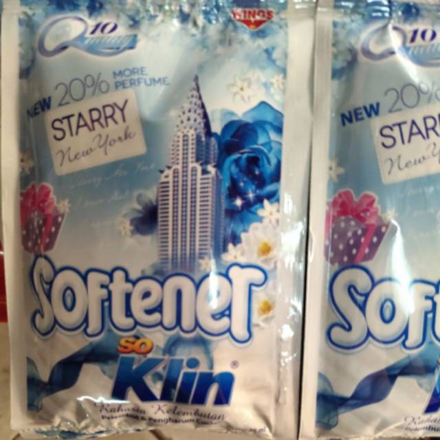 SOFTENER SO KLIN RP 1000 @70 ML, SATU DUS 48 PCS