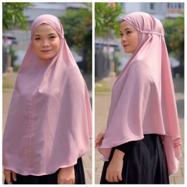 Alny Hijab - Bergo Hannah Maryam Jumbo Diamond Bergo Maryam Jumbo Tali Terbaru Bergo