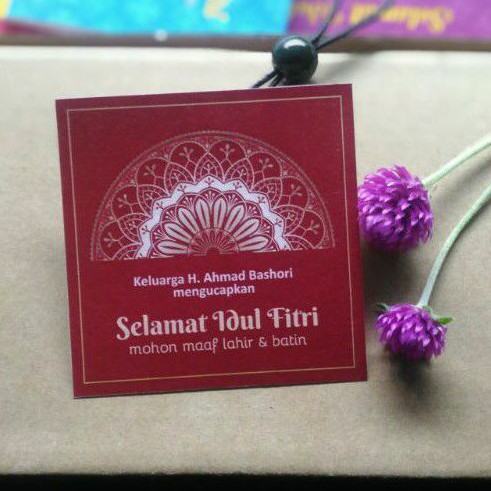 

CUSTOM Kartu Lebaran Ucapan Idul Fitri. Amplop Lebaran dgn kartu. Hampers parcel bingkisan.