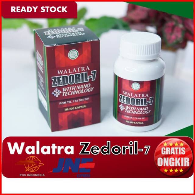 Zedoril 7 Walatra - ORIGINAL asli kapsul zedoril7 Herbal BPOM