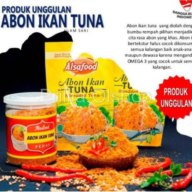 

Abon Ikan Tuna Alsa Food Pacitan, Bahan Makanan Pokok Murah Sehat Halal