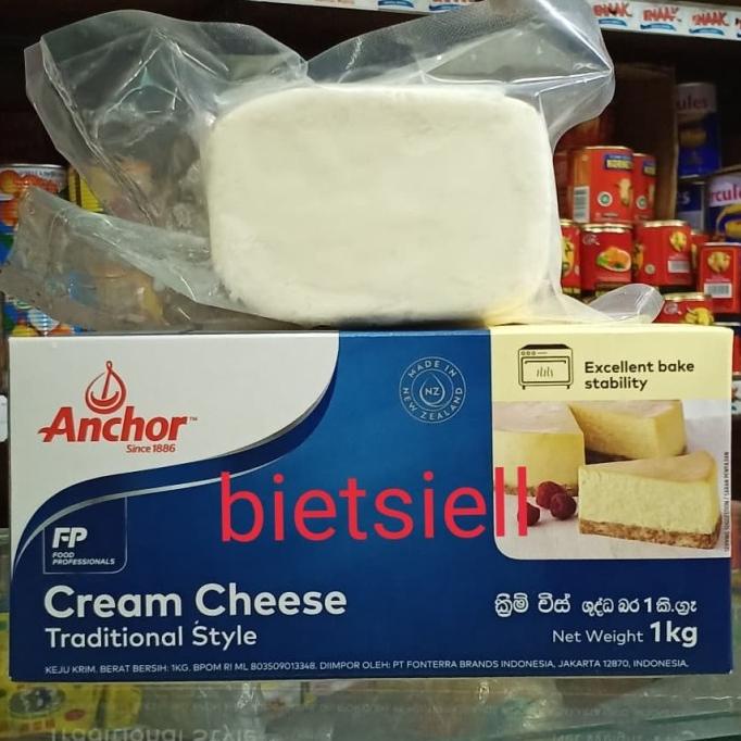 

(BISA COD) anchor cream cheese 1 kg gosend grab only