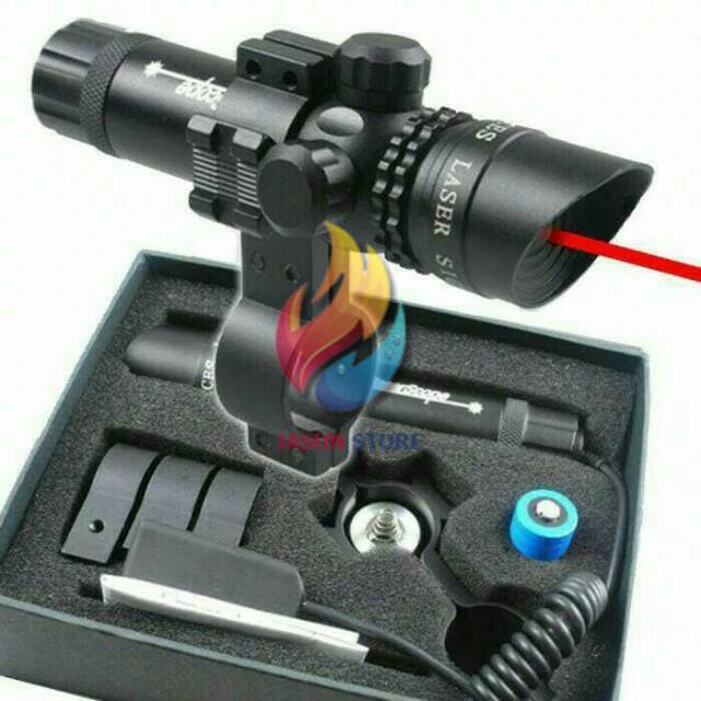 Laser Scope Nyala Merah