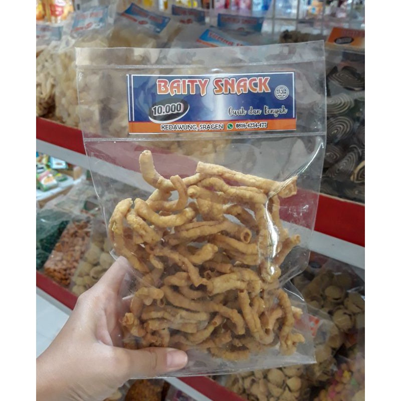 

Baity Snack : Keripik Usus