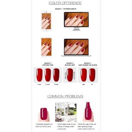 [31~40] ROSALIND GEL NAIL POLISH UV LED / KUTEK / CAT KUKU / UV GEL POLISH