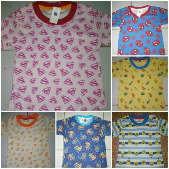 Kaos harian anak 1-4thun / kaos anak cowok murah / pakaian anak grosir murah / oshkosh  gymboree gap