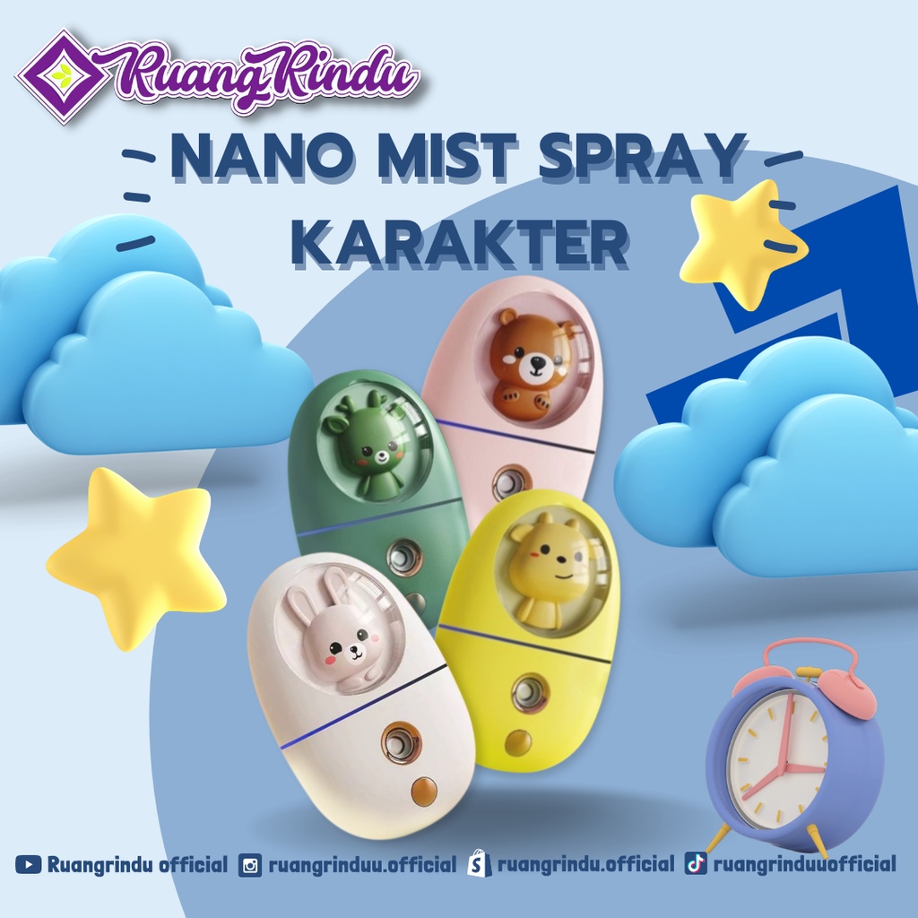 MINI NANO MIST SPRAY KARAKTER