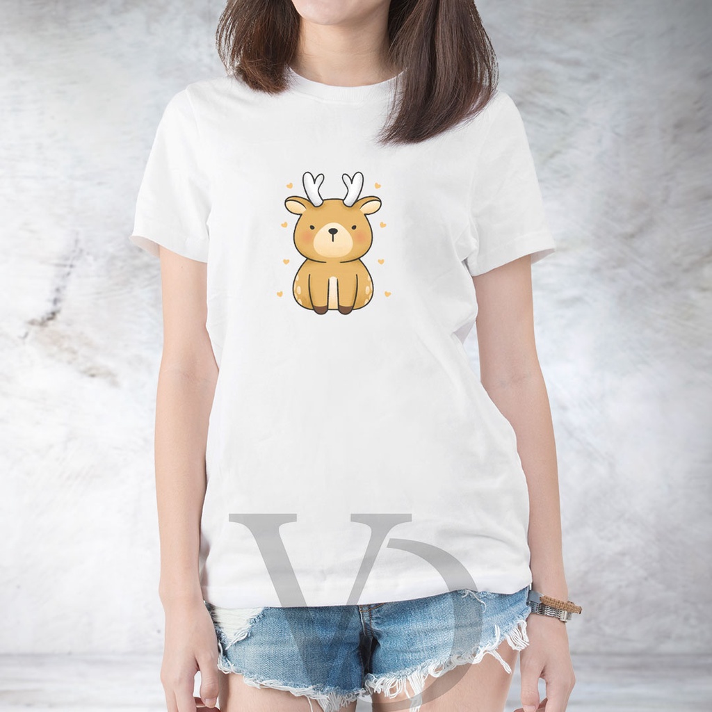 ATASAN WANITA dan LAKI LAKI / kaos unisex / KAOS ANAK BEAR oversize tee  / animal BISA CUSTOM FOTO