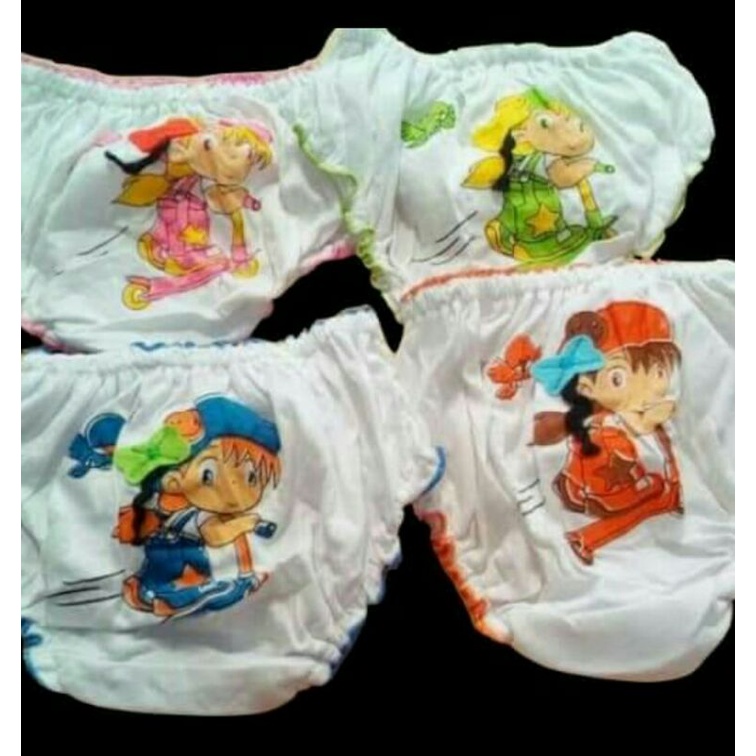 golden nick celana dalam anak / cd sempak anak wanita katun