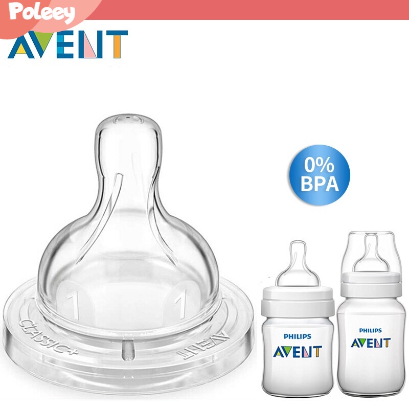 Dot Bayi Botol Susu Avent Wide Neck Classic Pacifier Bottle Nipple Replacement Teat BPA-free