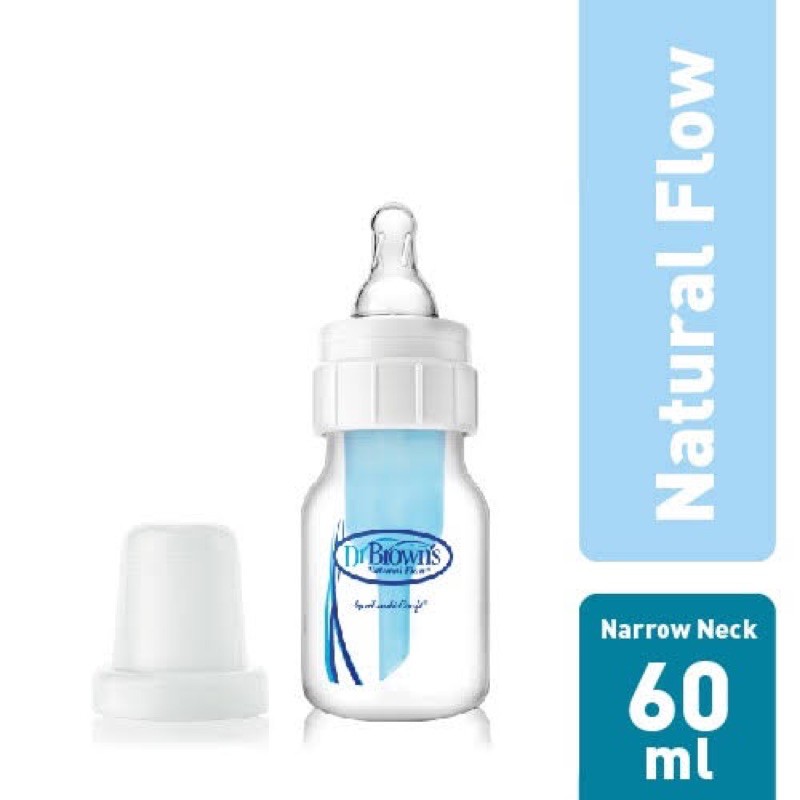 Botol dot dr browns natural flow reduces colic burping &amp; wind