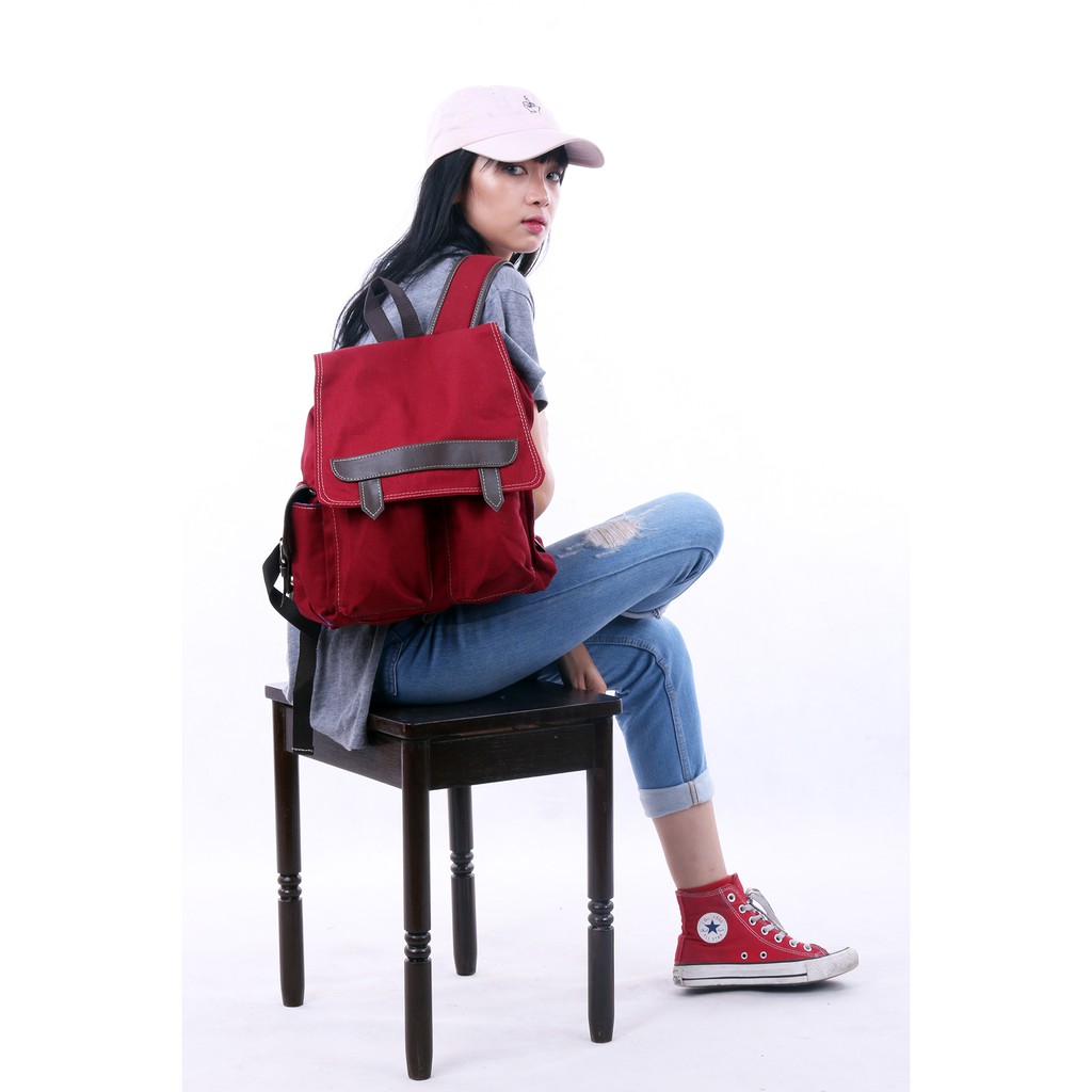 Backpack cewek Backpack INSPIRASI SHOPEE DEALS OF THE DAY Keren Lucu Kuliah Sekolah ESCORTBAGS