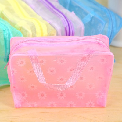 Tas Kosmetik Transparan Murah Waterproof Tas Make Up Cosmetic Bag Storage Transparan Anti Air Cosmetic Pouch Waterproof