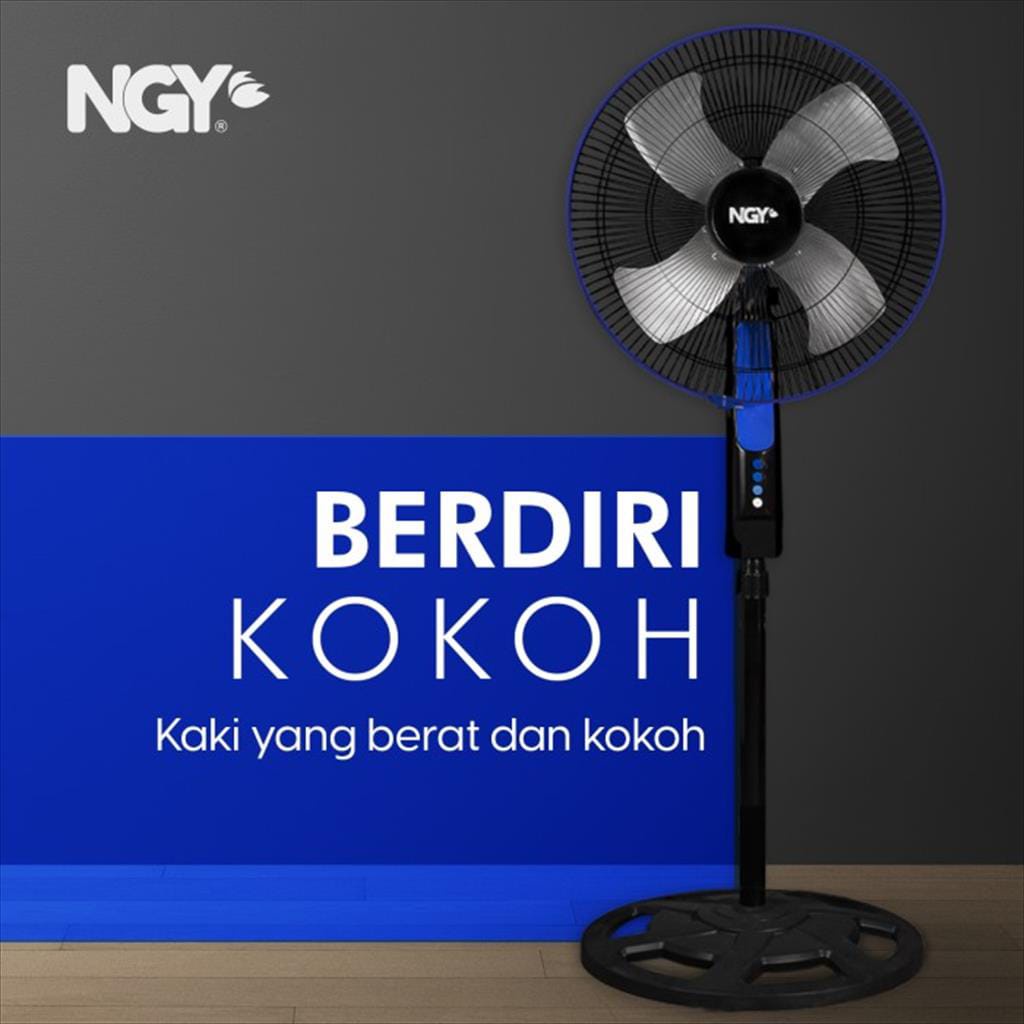 NGY Stand Pedestal Fan / Kipas Angin Berdiri 18 inch | NAGOYA