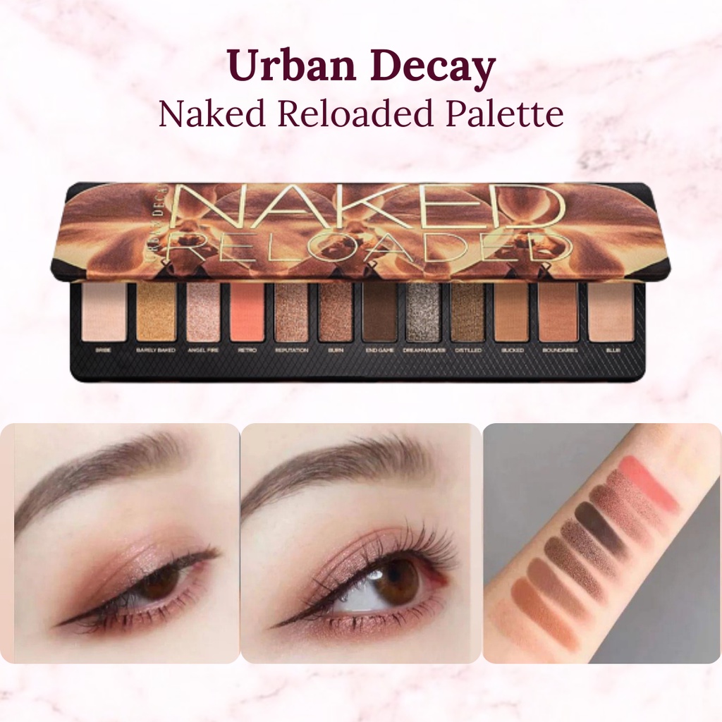 Urban Decay Naked Reloaded Eyeshadow Palette (100% ORIGINAL)
