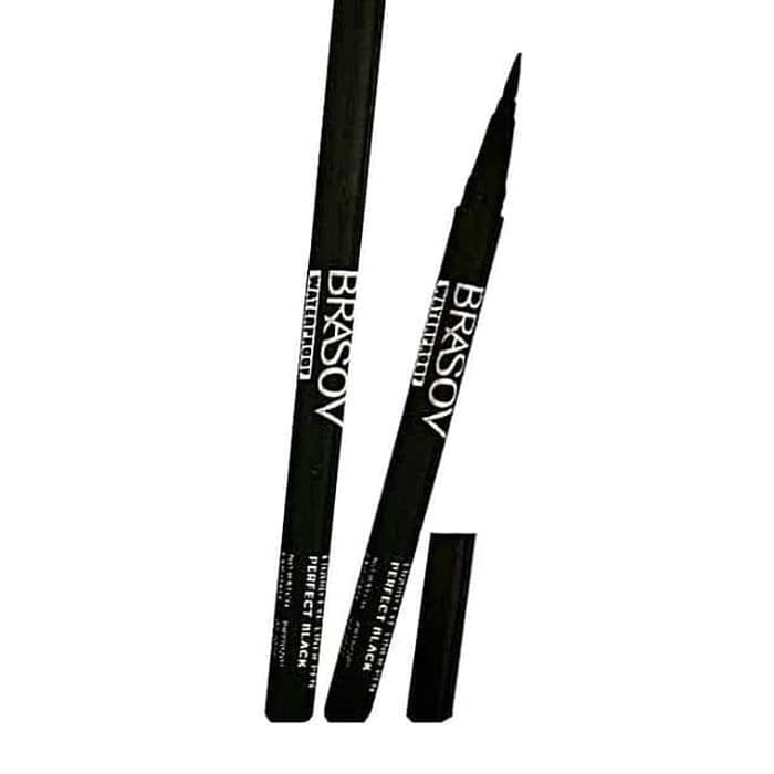 BRASOV EYELINER PEN LIQUID BLACK WATERPROOF