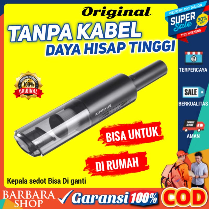 Vacuum Vacum Cleaner Penyedot Debu Mobil Rumah Kasur USB WIRELESS Mini Portable