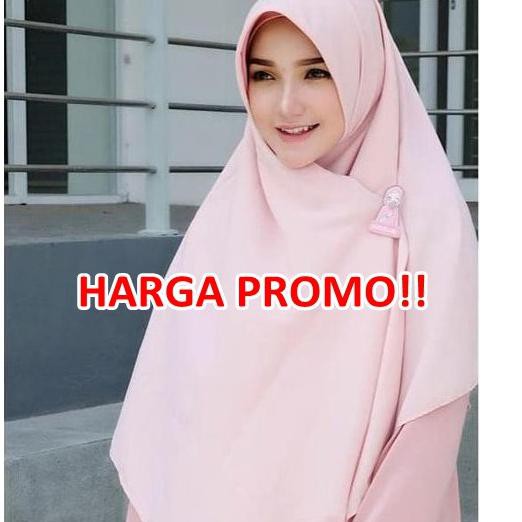 €€ ☛pq✦ €€ JIlbab Segi Empat Wolfis ukuran 130 x 130 €€€