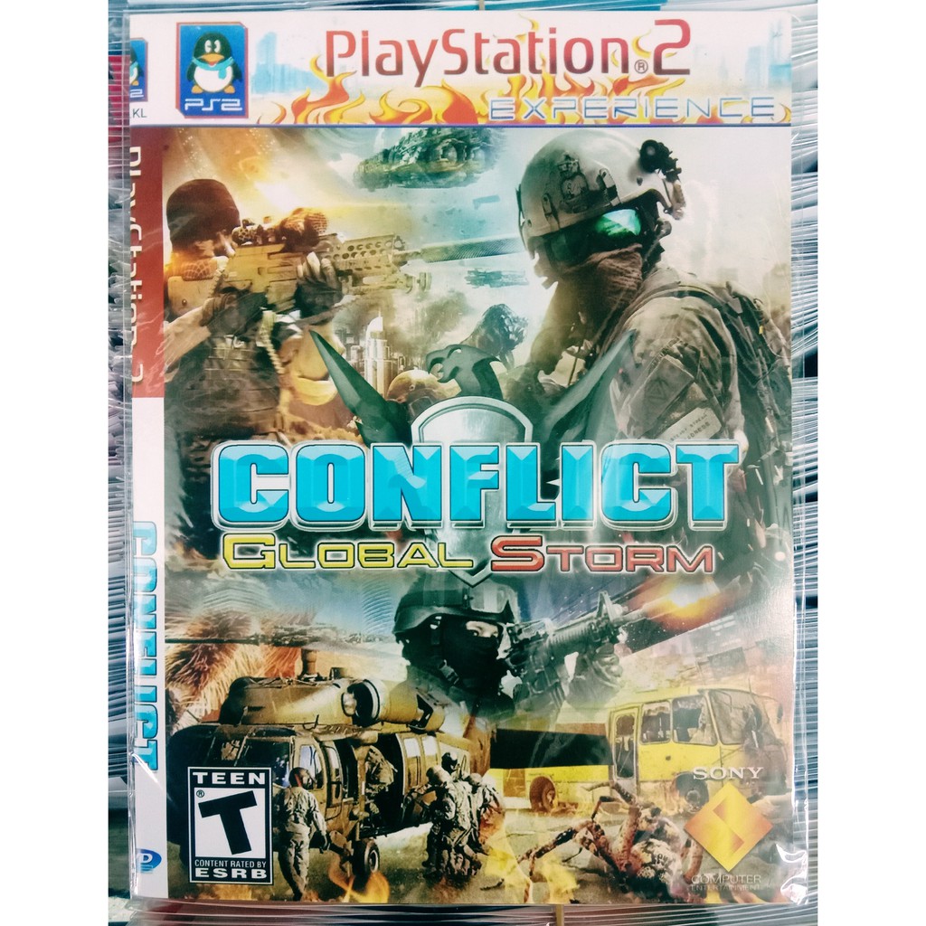 Kaset Ps2 Game Conflict Global Storm