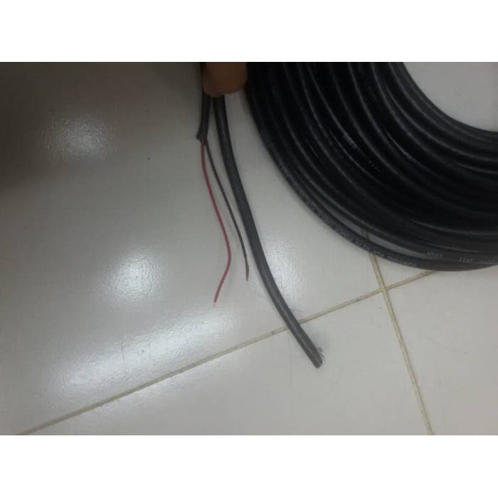 KABEL CCTV COXIAL RG6 +POWER (HITAM)