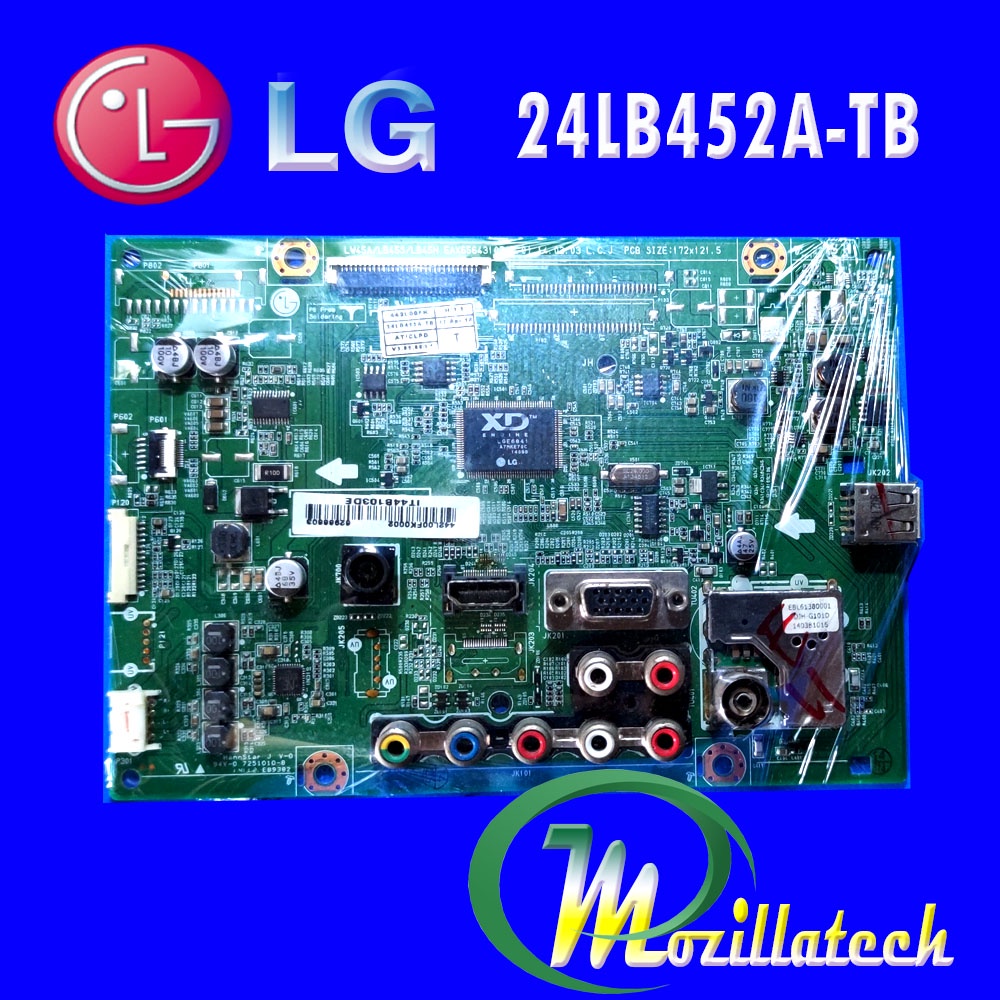 MAINBOARD MB MESIN TV LG 24LB452A-TB 24LB452A