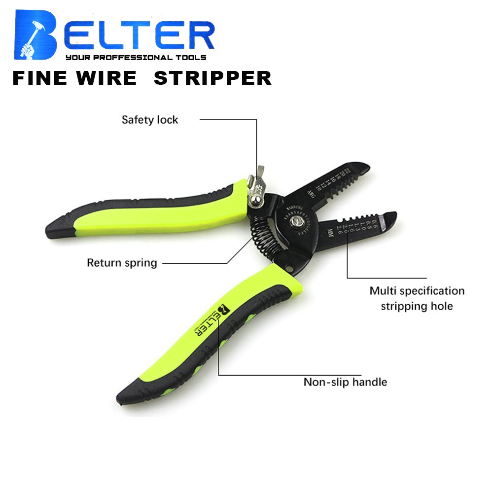 Wire Cutter Pliers / Potong kabel -TANG KUPAS KABEL WIRE STRIPPER MULTIFUNGSI