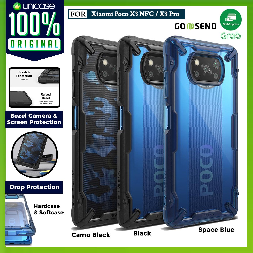 Case Xiaomi Poco X3 PRO / X3 NFC Ringke FUSION X Anti