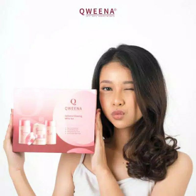 Qweena Exclusive Glowing White Set (Full Package)