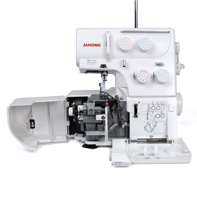 JANOME 8002D Mesin Obras Neci Portable Multifungsi