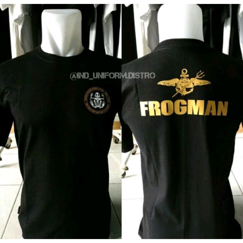 kaos/Tshirt/baju MILITER FROGMAN