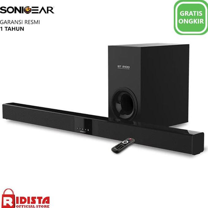 Super Sale Speaker Bluetooth aktif Sonicgear BT2100 Ultimate Soundbar Ready Stock