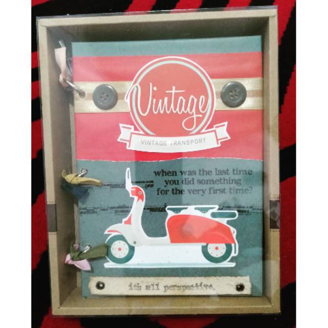 

Buku unik handmade buku catatan diary craft (Vintage)