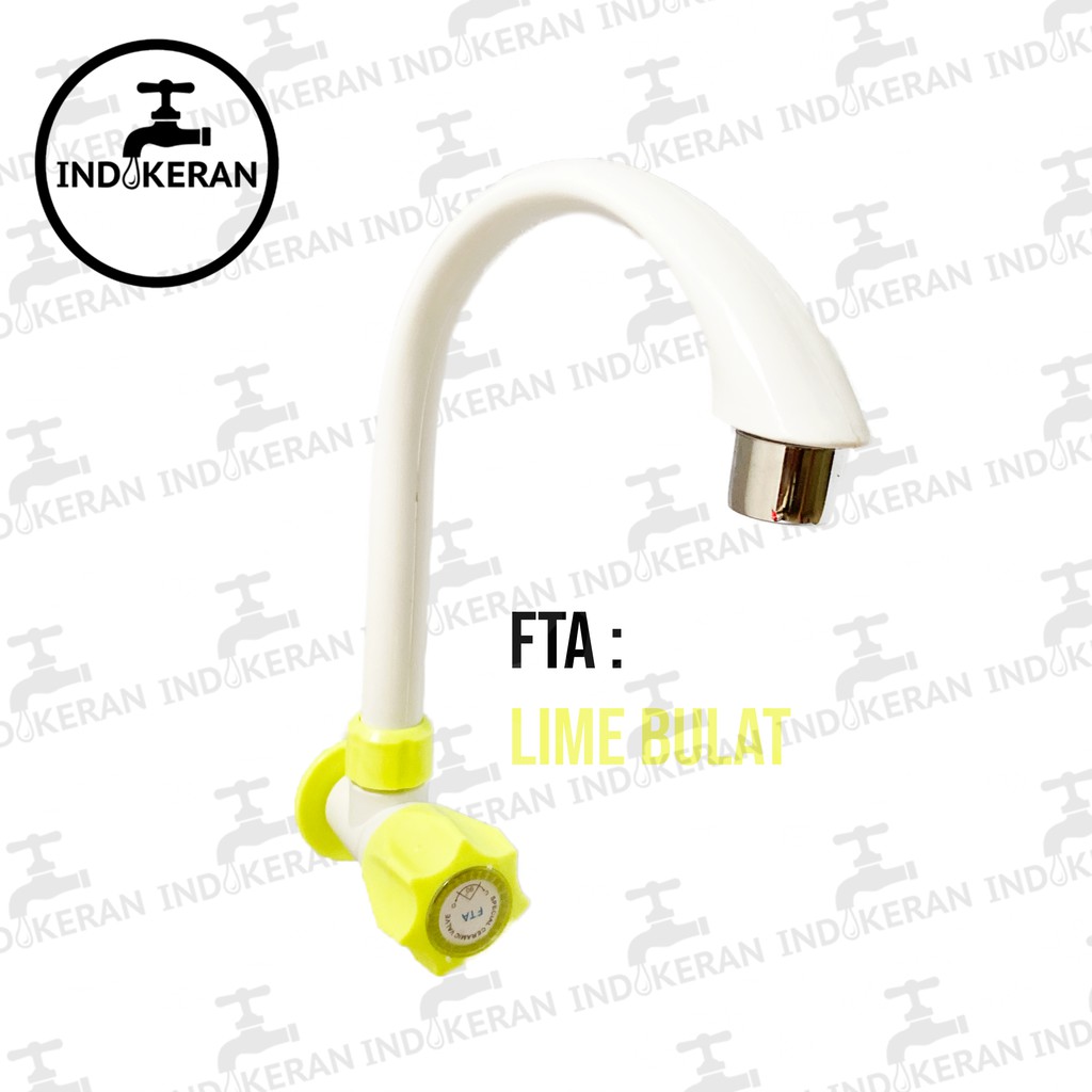 INDOKERAN - Kran Angsa Dapur Cuci Piring FTA - 1/2 Inch - High Quality