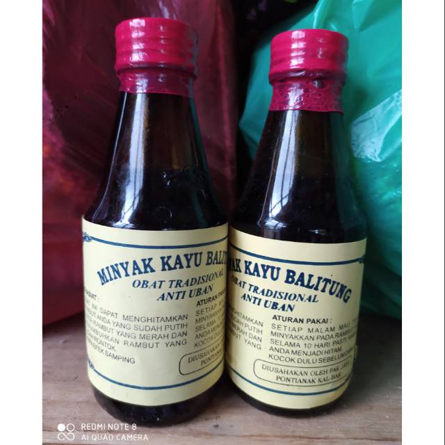 MINYAK RAMBUT ANTI UBAN DAN KERONTOKAN MINYAK KAYU BALITUNG ORIGINAL