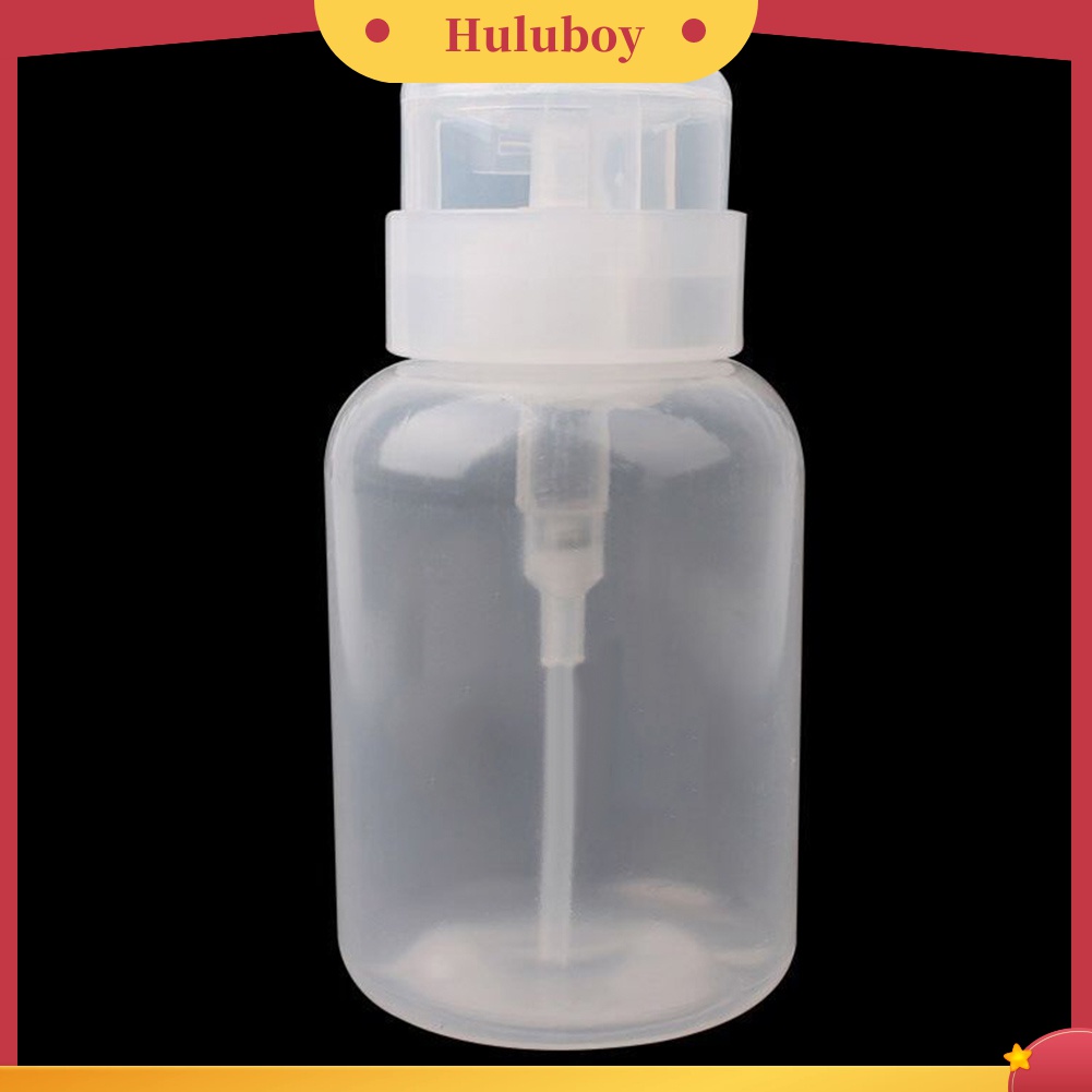 Huluboy Huluboy♡ Botol Dispenser Kosong 200ml Untuk Alkohol Pembersih Kutek