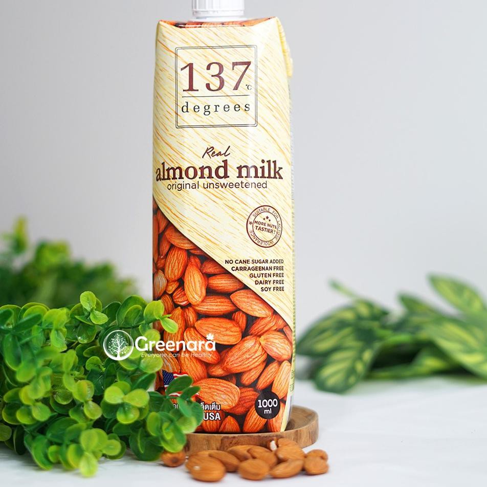 

Langsung Beliii.. 137 DEGREES 1L Real Almond Milk Original Unsweetened