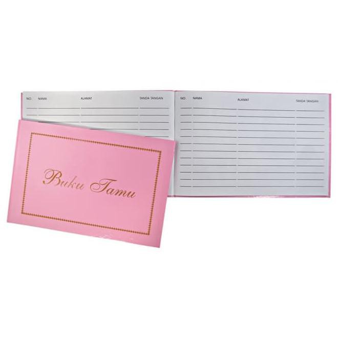 

Buku Tamu / Buku Daftar Tamu Undangan / Guest Book Joyko Gb2030 Pink Kode 75