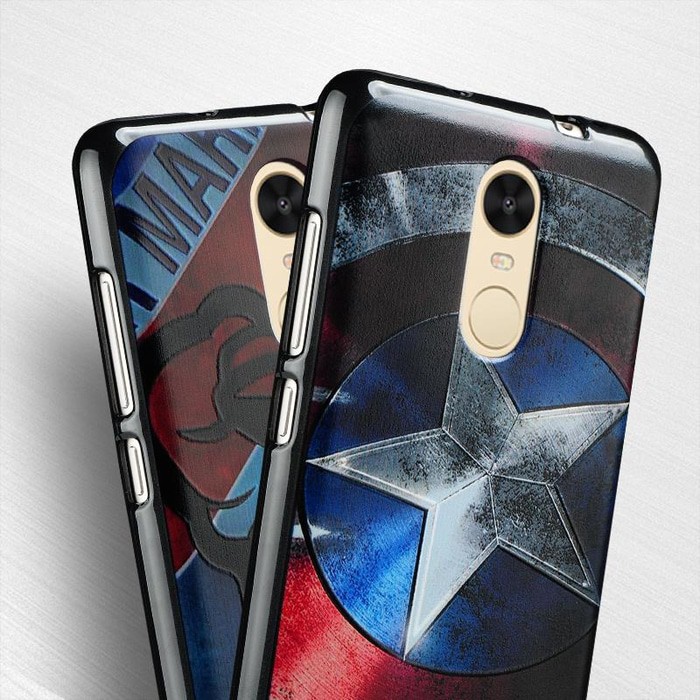 Promo !!! Casing Xiaomi Redmi Note 3 Animated 3D Superhero Character Soft Case Aksesoris Smartphone