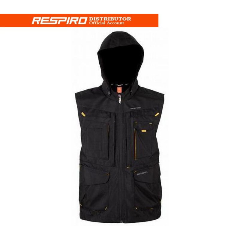 ROMPI MOTOR ANTI ANGIN RESPIRO SHUTTER VEST R1 ROMPI BANYAK KANTONG PRIA WANITA ORIGINAL WINDPROOF