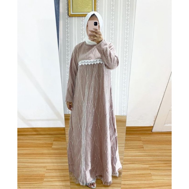 gamis tile mutiara