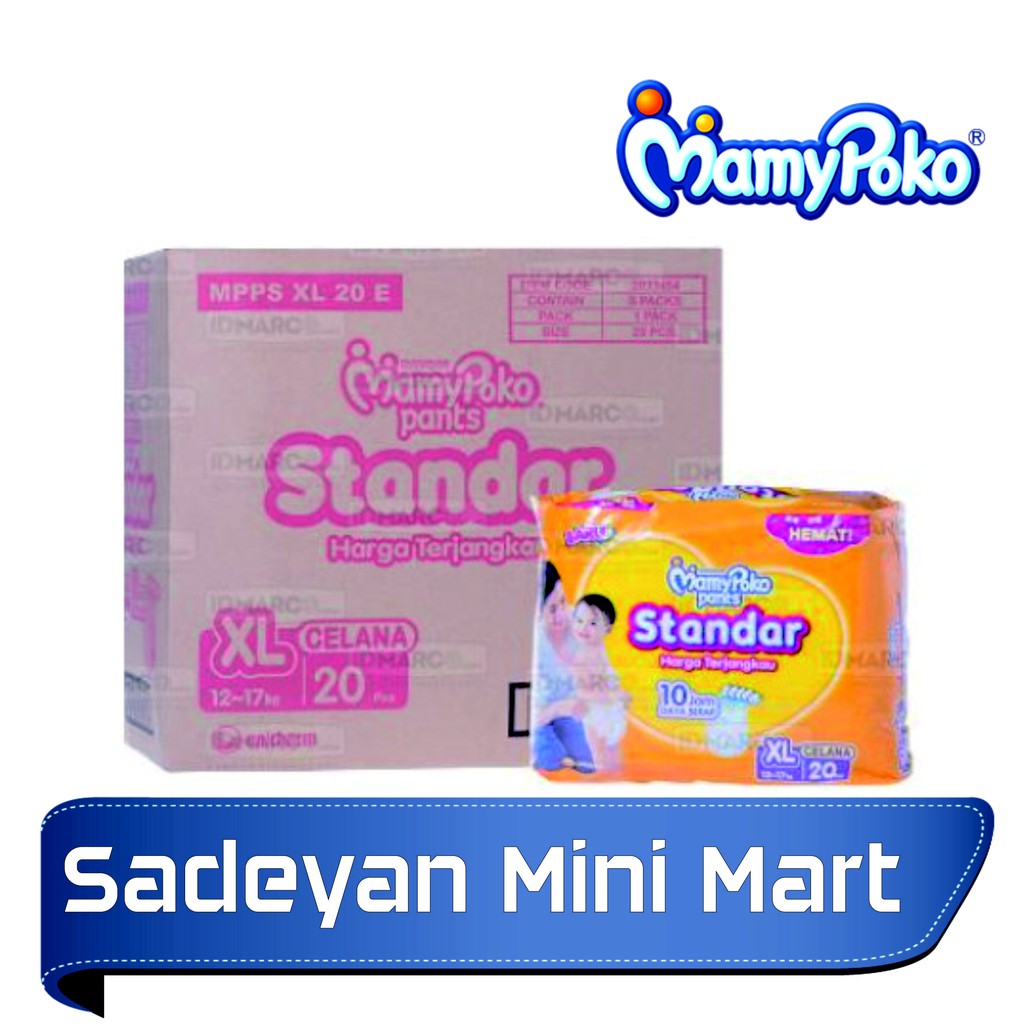 Harga Pampers Mamy Poko Ukuran L Isi 20 - Promo