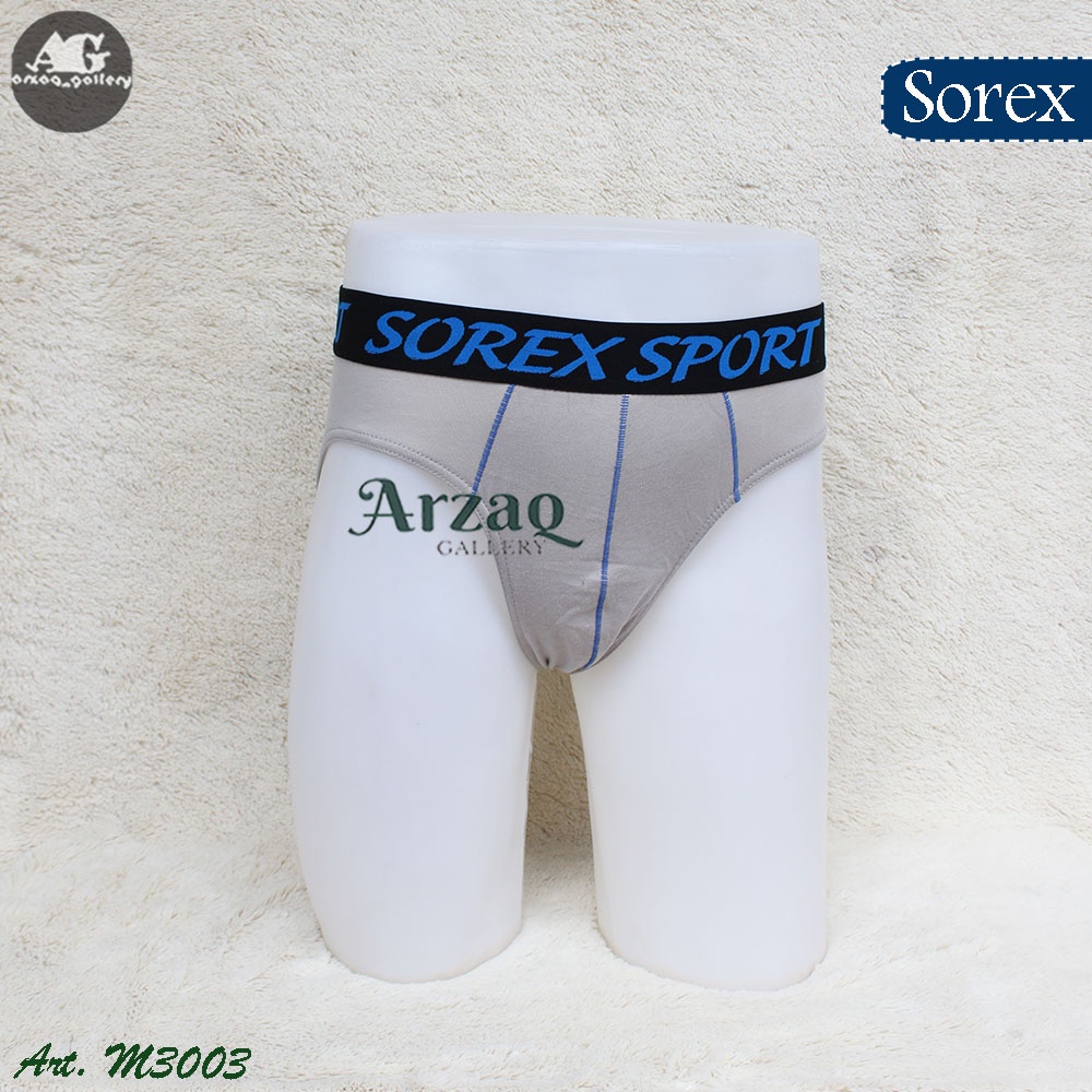 [3pcs] Celana dalam pria sorex M3003 | CD sorex pria | celana karet boxer | Boxer sorex