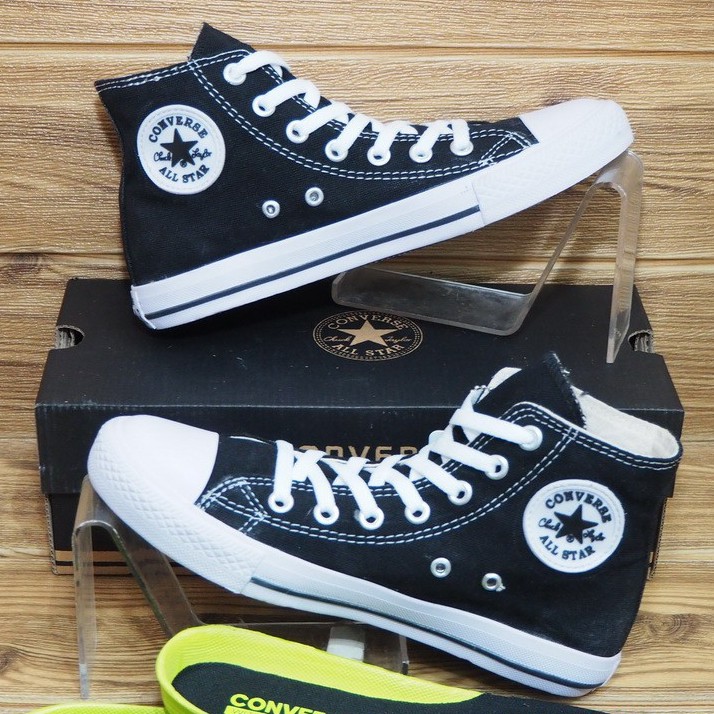 SNEAKERS CONVERSE SEPATU ALL STAR HIGH 70S CLASSIC BOOT COBOY HITAM HI